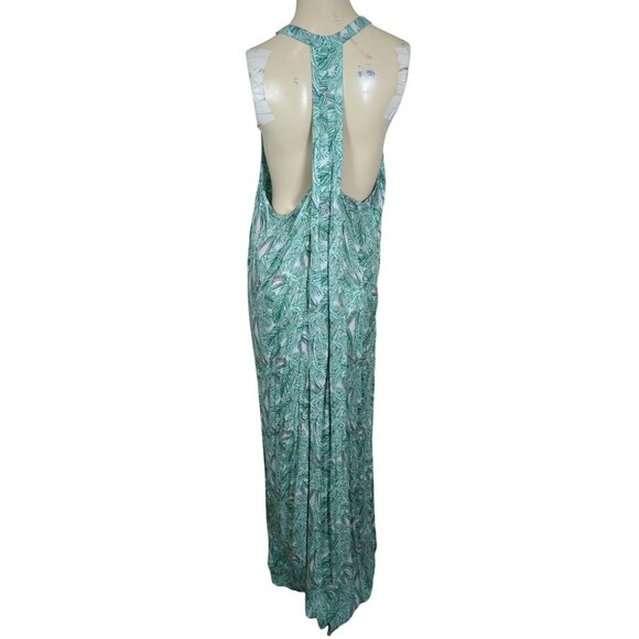 Bob Timberlake sleeveless summer Tropical Maxi dress size XL tall - Picture 3 of 16